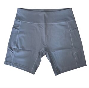 Gray Women's Athletic Shorts Size Large